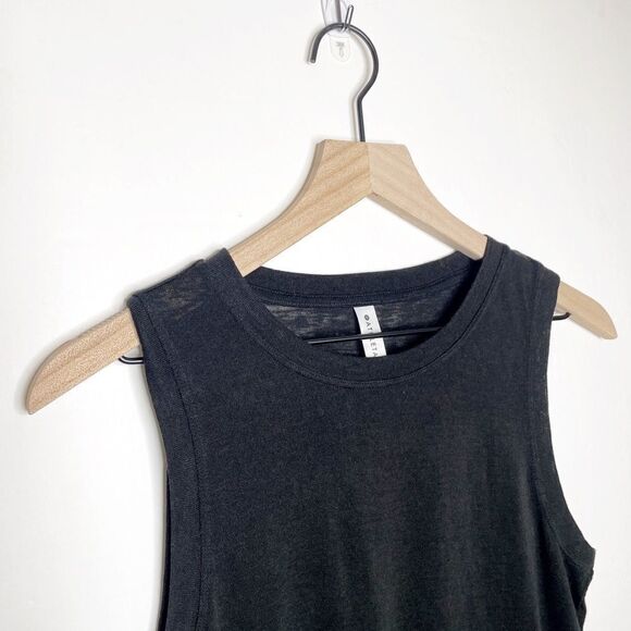 Athleta Breezy High Neck Tank Black Tencel Modal Lightweight Everyday Top XS - Picture 4 of 7
